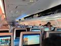 Dentro del vuelo FZ 1073 de flydubai, que fue desviado antes de su salida hacia Tel Aviv desde el aeropuerto Tabuk de Arabia Saudí