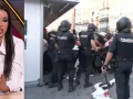 Sarah Santaolalla atacó a la Policía en el programa de Cintora