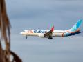 Un vuelo de Flydubai se prepara para aterrizar en el Aeropuerto de Ben Gurion