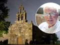 Antonio Zúñiga, junto a su querida iglesia
