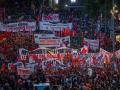 Manifestación en favor de la vivienda en Barcelona