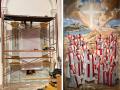 La catedral de Ibiza está ultimando los detalles del nuevo retablo