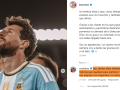 Carta de despedida de Leo Messi