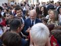 Imagen de Luis de la Fuente tomada este viernes en Valencia