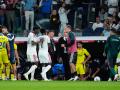 Vinicius tras ser expulsado contra el Villarreal
