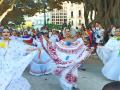 Imagen del desfile del Día de la Hispanidad en Valencia