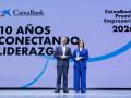 Gonzalo Gortázar y Myriam Gimeno, Myriam Gimeno, ganadora nacional de la décima edición del ‘CaixaBank Premio Empresaria’