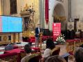 Entrega de la obra Santísimo de Cristo la Vall