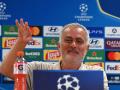 José Mourinho, en la rueda de prensa previa al partido de Champions frente a la Roma