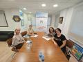 Imagen de la reunión de renovación del convenio entre COENV y ACVET
