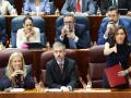 La presidenta de la Comunidad de Madrid, Isabel Díaz Ayuso, en la Asamblea