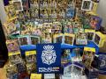 Figuras de Caballeros del Zodiaco recuperadas por la Policía en Lugo