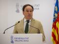 Imagen del presidente de la Generalitat, Juanfran Pérez Llorca