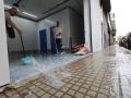 Imagen de los efectos de la lluvia en la ciudad de Gandía