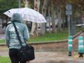 Imagen de los efectos de la lluvia en Valencia