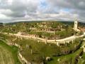 Panorámica del pueblo de Baltanás (Palencia)