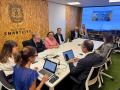Imagen de la reunión del Equipo de defensa de la candidatura de Alicante a Capital Europea de la Innovación