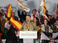 El presidente nacional de Vox, Santiago Abascal, participa en un acto público del partido en Ponferrada