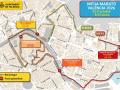 Imagen del recorrido del Medio Maratón Valencia 2026