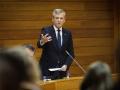 «Todos somos Ana Pontón»: Rueda lanza sus dardos electorales contra el BNG y el PSOE