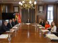 Reunión del Consejo de Gobierno en la Sala Canal de Isabel II