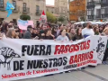 Protesta contra Abascal en Avilés