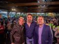 (Foto de ARCHIVO)
Santiago Abascal con Daniel Arias y David Moreno en un acto de Vox en Toledo