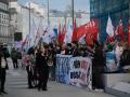 Manifestación contra la represión policial en La Coruña