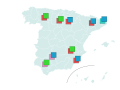 Provincias donde PP y Vox estuvieron más cerca de arrebatar el último escaño a PSOE, Sumar o Junts