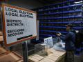 Imagen de archivo del almacén electoral de Valencia
