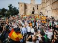 Abascal este sábado 24 de octubre en un mitin en Palma