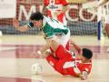 Titi del Rey cae derribado en el partido ante el Jimbee Cartagena