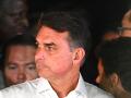 Flávio Bolsonaro en su comparecencia tras el resultado de las elecciones