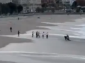 Cadena humana en Riazor