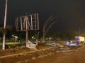 Destrozos en Kiev tras un ataque ruso