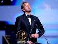 Harry Kane reacciona nada más ganar el Balón de Oro