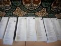 Papeletas electorales en el colegio de Nuestra Señora del Buen Consejo, a 9 de junio de 2024