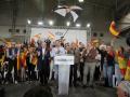 Santiago Abascal ofrece un mitin de precampaña en Valladolid, este miércoles