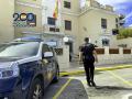Imagen de un agente de la Policía Nacional en Denia