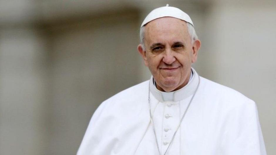 Imagen del Papa Francisco en el Vaticano