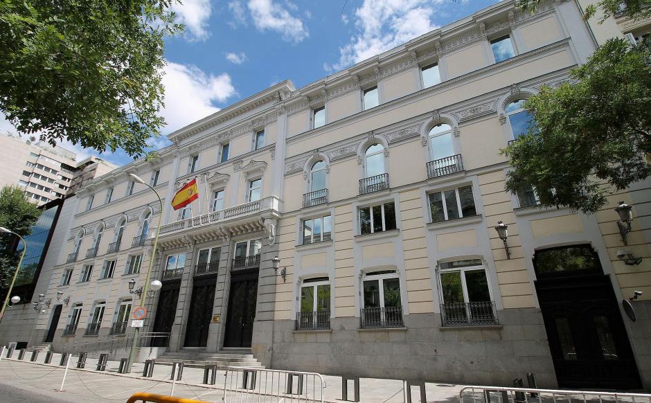 La sede del Consejo General del Poder Judicial en Madrid