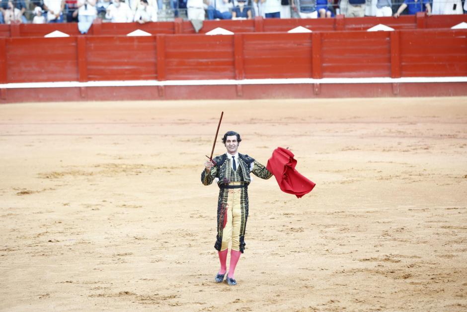 Morante de la Puebla durante la corrida de toros de Aranjuez 2021