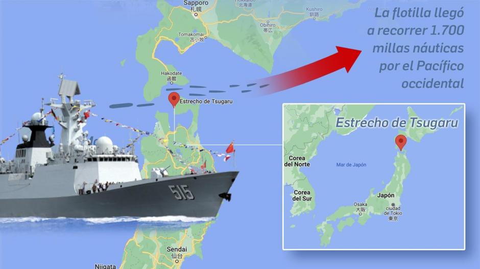 Buques de guerra de Rusia y China realizan su primera patrulla conjunta en el Pacífico
