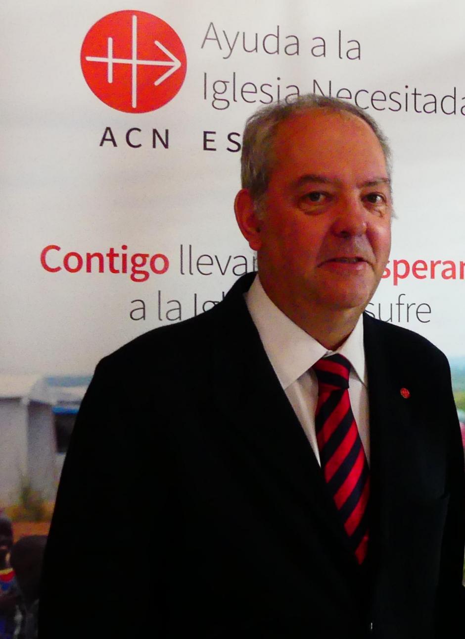 Javier Menéndez Ros, director de Ayuda a la Iglesia Necesitada en España