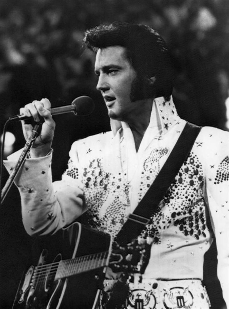 Elvis se convirtió en el Rey del Rock&Roll de forma indiscutible