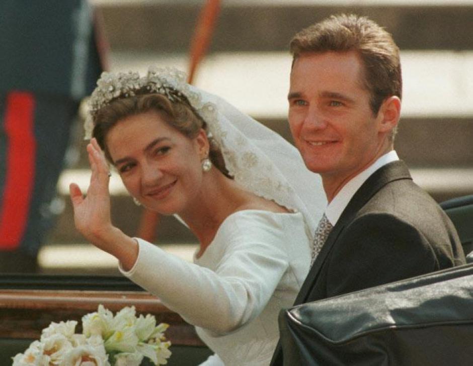 Boda de la Infanta Cristina con Urdangarin, el 4 de octubre de 1997