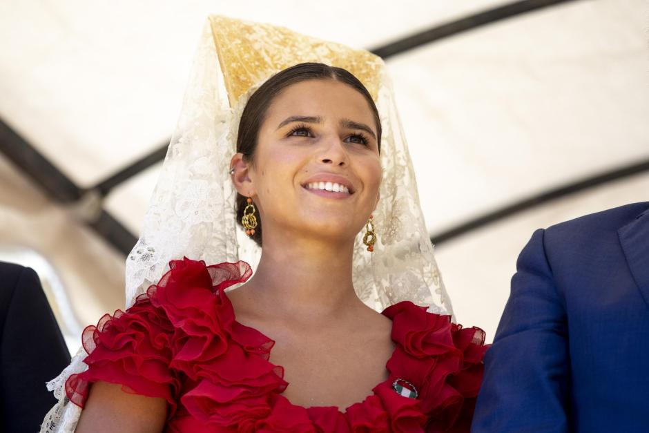 Cayetana Rivera Martinez de Irujo durante la Feria de Pedro Romero 2021 en Ronda