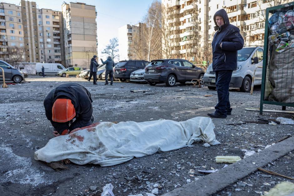 Civiles muertos Kiev Ucrania