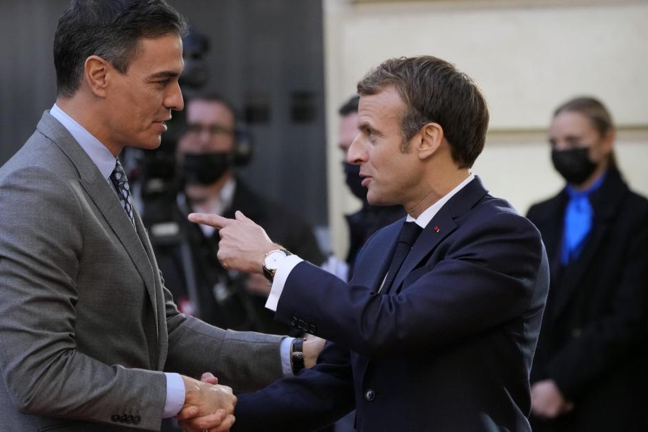 Macron y Sanchez