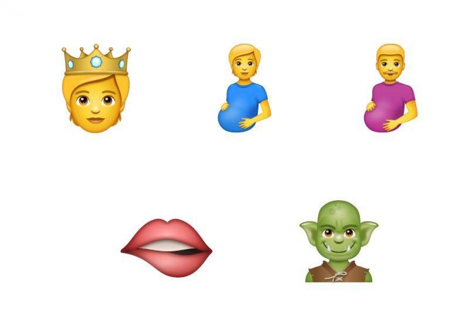 Entre los nuevos emoticonos de WhatsApp encontramos a un hombre embarazado o a un troll